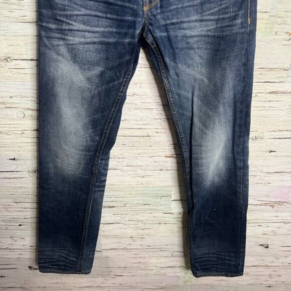 Guess Men's Slim Straight jeans Blue Denim Size size 29 - Picture 2 of 9